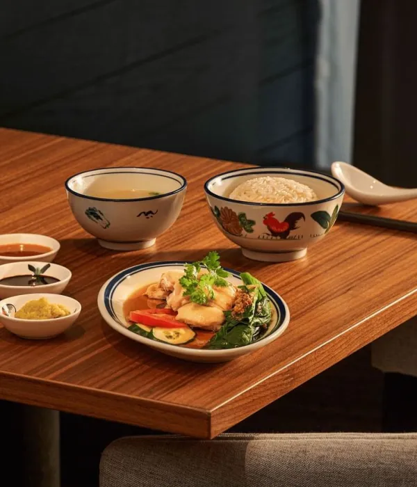 カフェ・オリエンタルのチキンライス