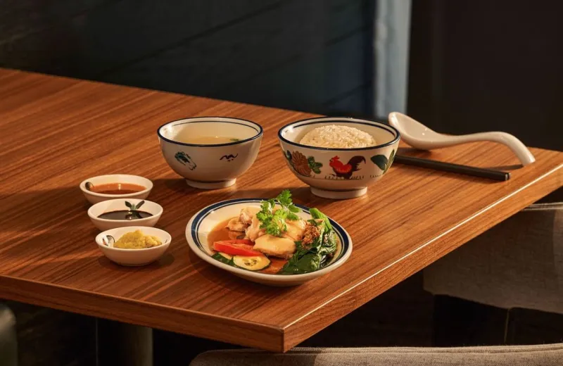 カフェ・オリエンタルのチキンライス