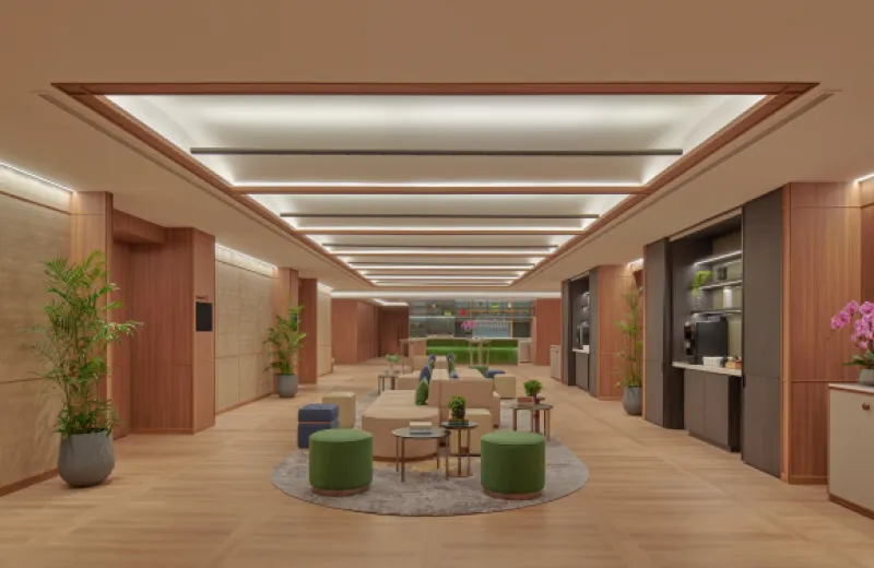 ボールルームのロビー