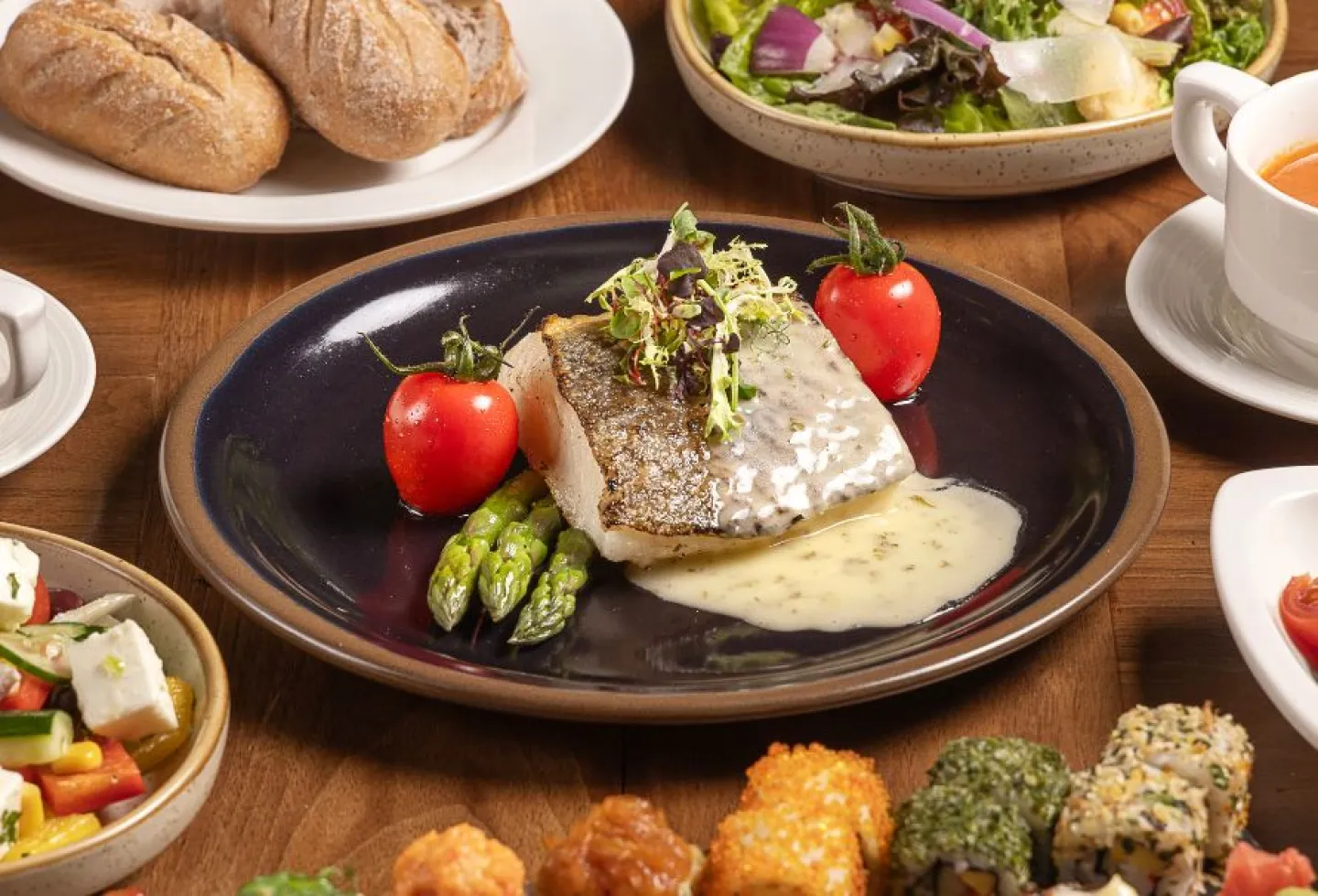 モダン・ビュッフェ - オヒョウ